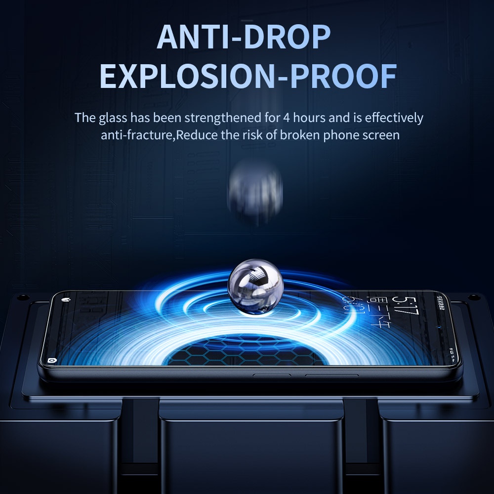 SmartDevil Kính cường lực bảo vệ màn hình điện thoại dành cho Xiaomi Redmi K50 Ultra 5G