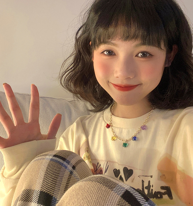 Vòng cổ phối mặt hình cánh bướm thời trang độc đáo dễ phối đồ 191011