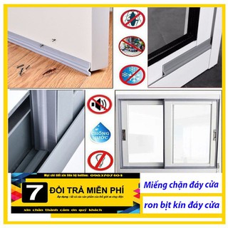 Nẹp cửa sổ chống gió lùa, ron cửa cản bụi CS2 dùng cho cửa nhôm kính kéo, đẩy - KAPU