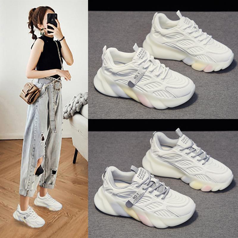 Giày Thể Thao Phối Lưới Thoáng Khí Thời Trang Cho Nữ