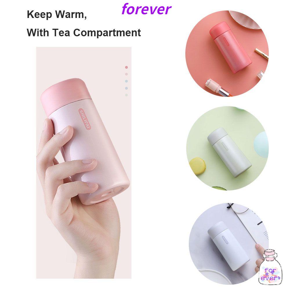 Bình đựng nước mini bằng thép không gỉ cách nhiệt nhiều màu sắc tiện lợi