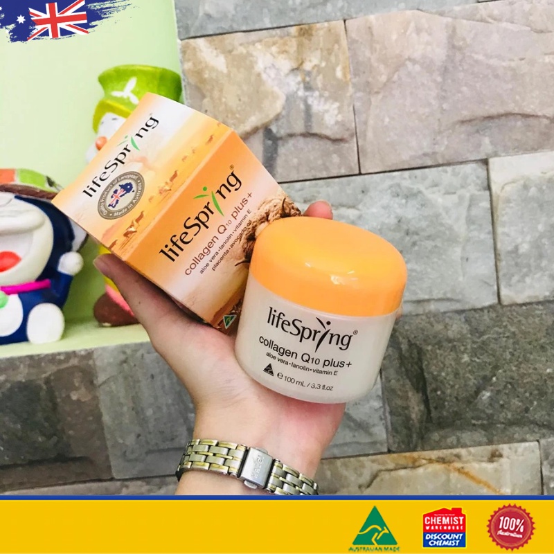 Kem dưỡng da Chống lão hóa LifeSpring Collagen Q10 Plus+ 100ml (SP3)