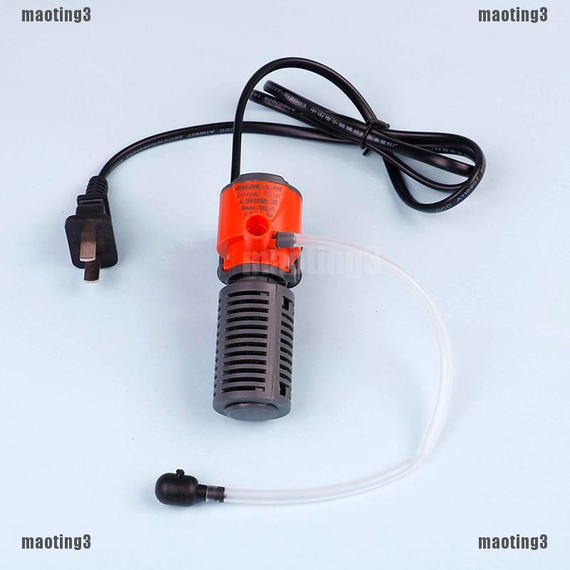 Máy lọc nước hồ cá mini 3 trong 1 đa chức năng