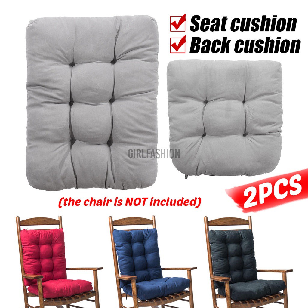 Set 2 Đệm Tựa Lưng Chống Trượt Cho Ghế Sofa / Văn Phòng