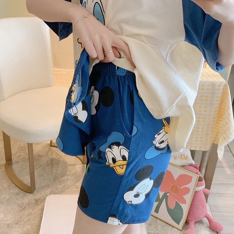 Bộ Ngủ Nữ🌹FREESHIP🌹Bộ Mặc Nhà Cộc Nữ Hoạt Hình Hàng Quảng Châu Loại 1 Cực Xinh AN33