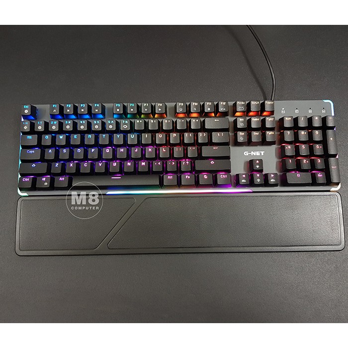 Bàn phím cơ quang G-Net LK789 RGB I Chính hãng I Gaming  Mechanical Optical Keyboard GNET LK789 RGB Led