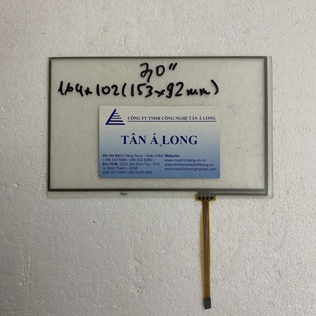 Tấm cảm ứng công nghiệp 7.0 inch cáp 4 chân 164×102 mm ( 153×92 mm)