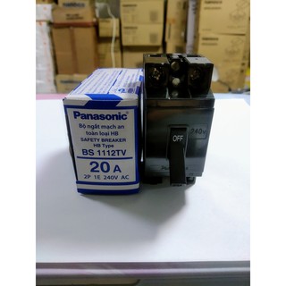 Cầu dao CB cóc Panasonic  20A 30A( BS1112TV, BS1113TV)