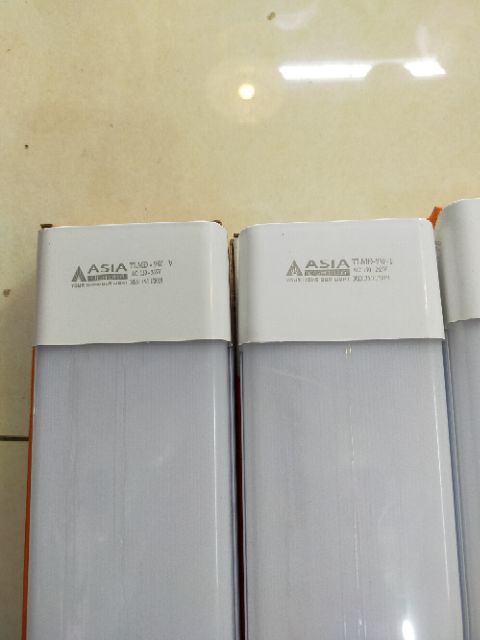 Tuýp led đôi liền máng asia 9w