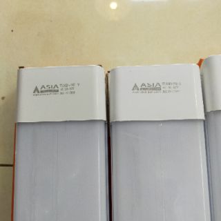 Tuýp led đôi liền máng asia 9w,tuýp led bán nguyệt 36cm