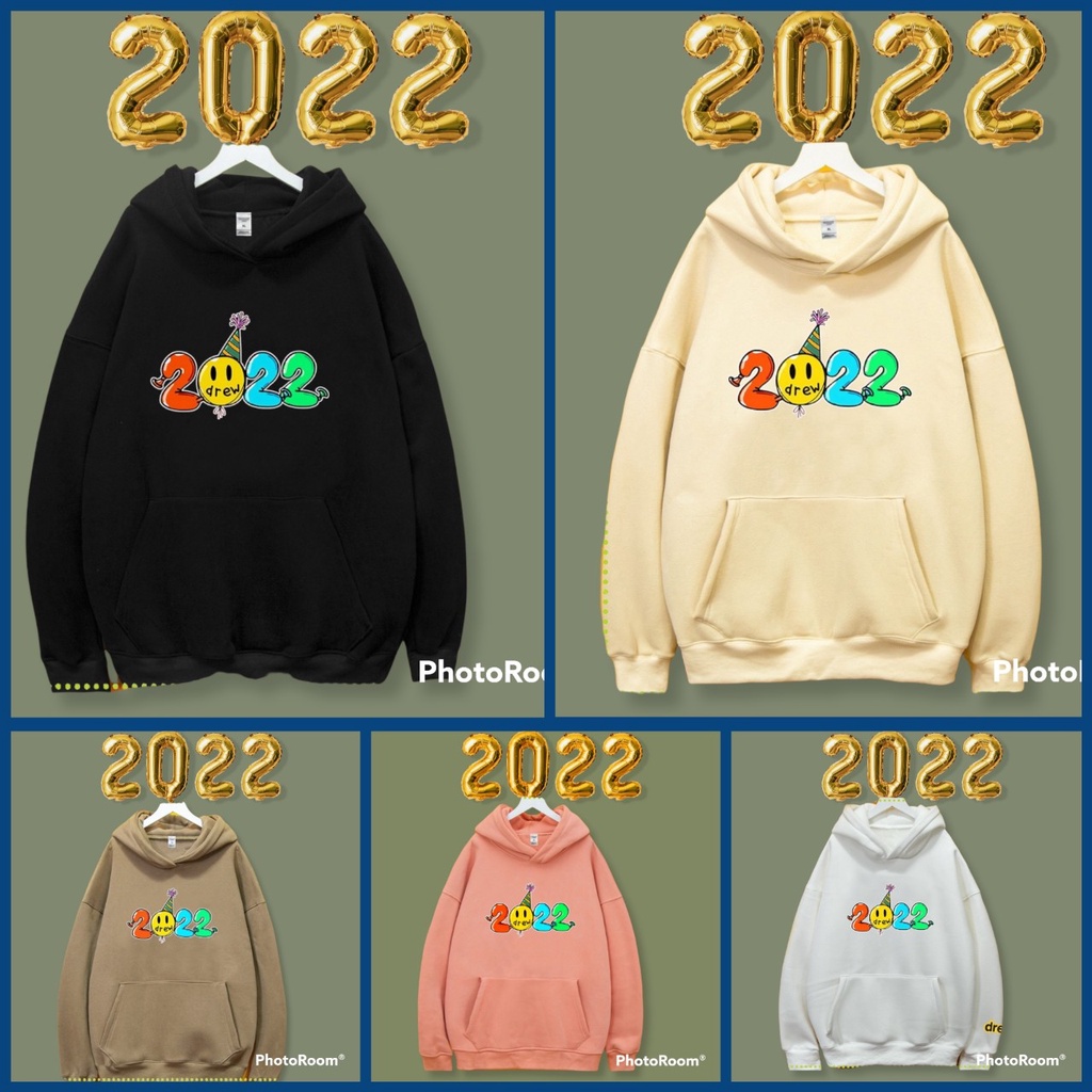 🔥(ĐU TREND)🥲 Áo Hoodie DREW Unisex Ulzzang Nam Nữ thu đông Nỉ Ngoại From Rộng