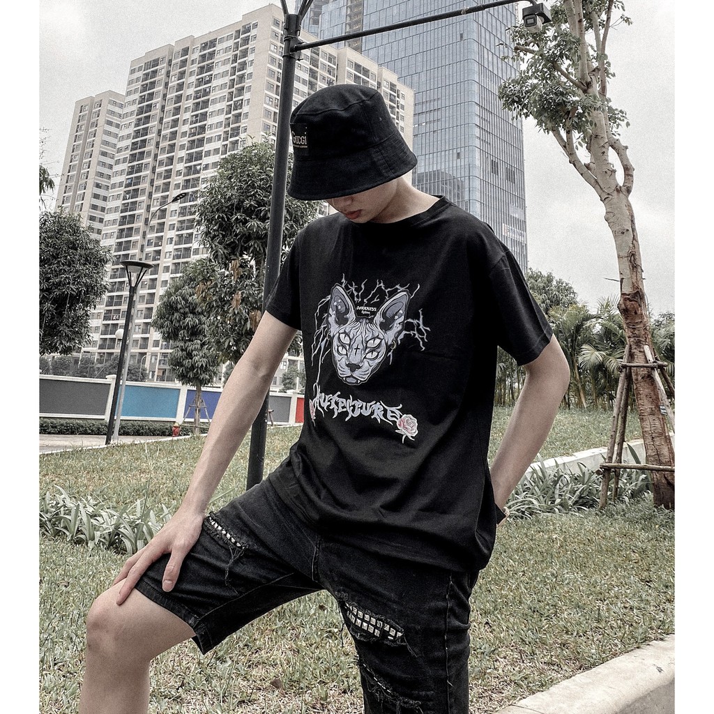 Áo Phông Rộng Dáng Unisex Cho Cả Nam Và Nữ - Áo Thun Thiết Kế In 5D - Chất Vải Cotton Cao Cấp Dày Dặn Mặc Cực Thích T5 [ | BigBuy360 - bigbuy360.vn