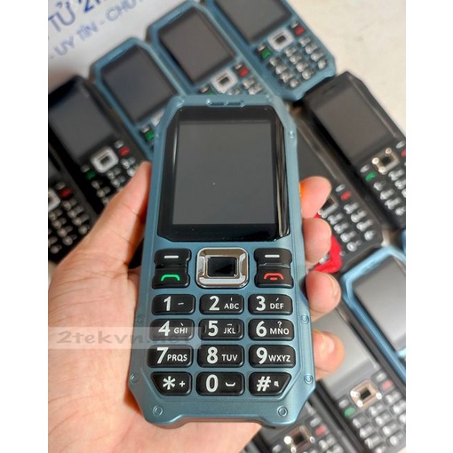 Điện thoại 2 sim pin khủng Soyes K80 loa to, sóng khỏe, ghi âm cuộc gọi-bh 1 năm