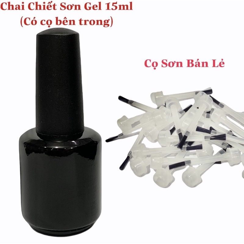 Chai Chiết Sơn Gel 15 ml(có bán lẻ cọ)