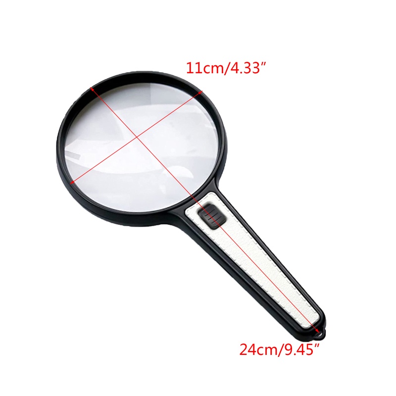 Kính Lúp 3X &amp; 10X Với 4 Đèn LED Chuyên Dụng Cho Kiểm Tra Trẻ Em