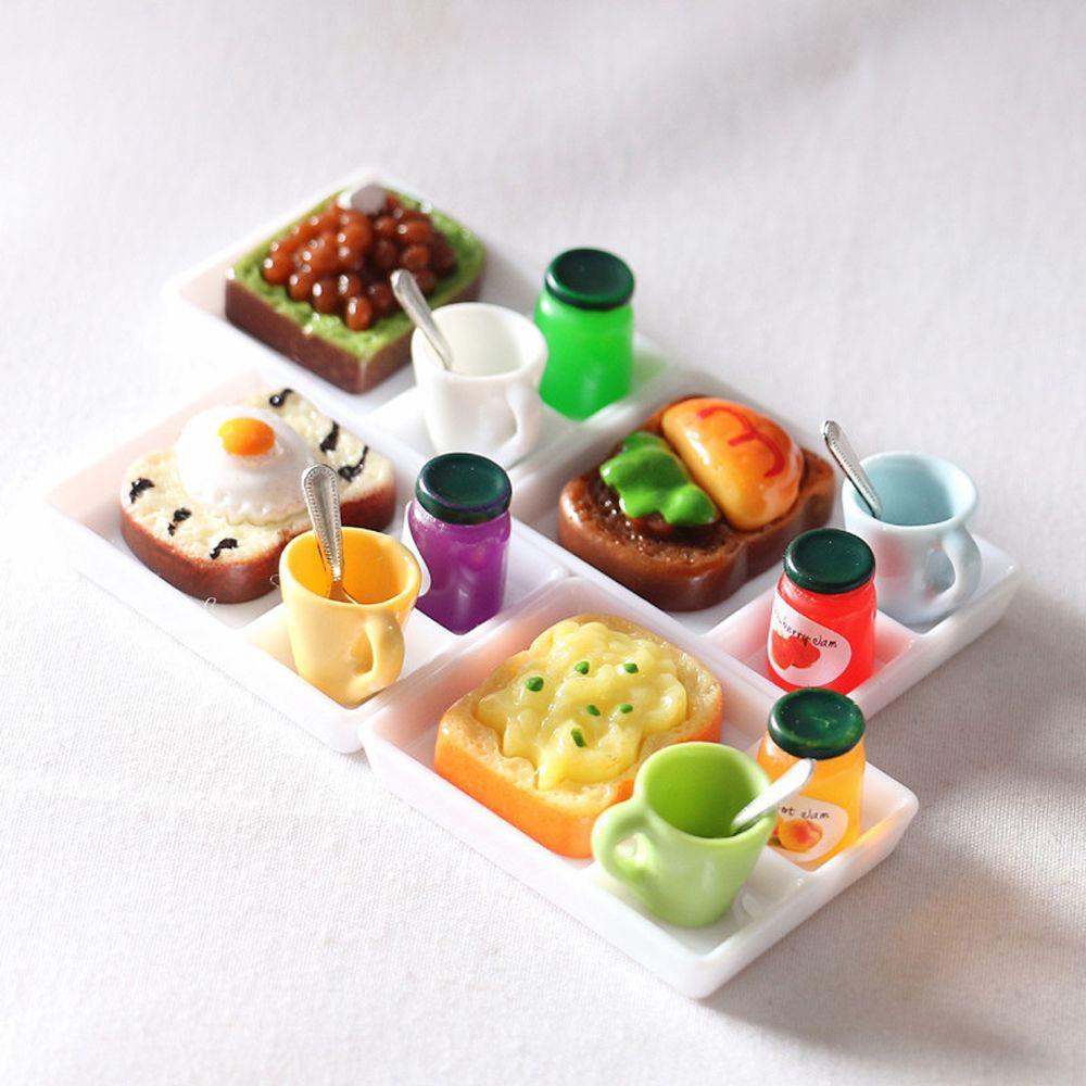 Mô Hình Bánh Mì Nướng Trang Trí Nhà Búp Bê OB11 1: 12
