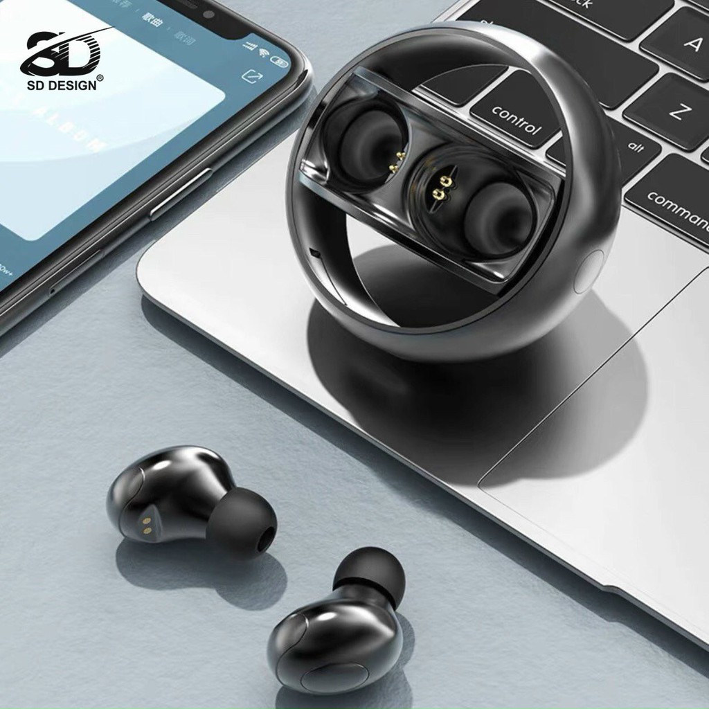 Tai Nghe Bluetooth Mini PH-68 Không Dây Chính Hãng SD Design Chống Ồn  Âm Thanh Hay Kiểu Dáng Độc - BẢO HÀNH CHÍNH HÃNG