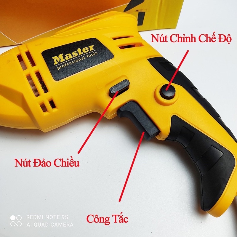 Máy Khoan Bê Tông MASTER 13Ly 750W - MST 13-01