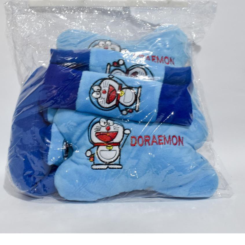 Gối Kê Cổ 3 Trong 1 Hình Doraemon Xinh Xắn