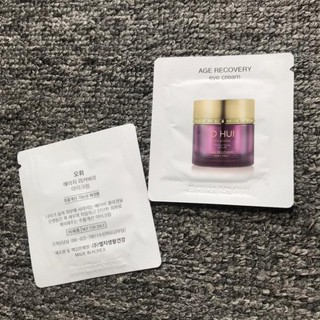 Combo 10 gói kem chống nhăn giảm lão hoá vùng mắt OHUI Age Recovery Eye Cream Baby Collagen 10ml