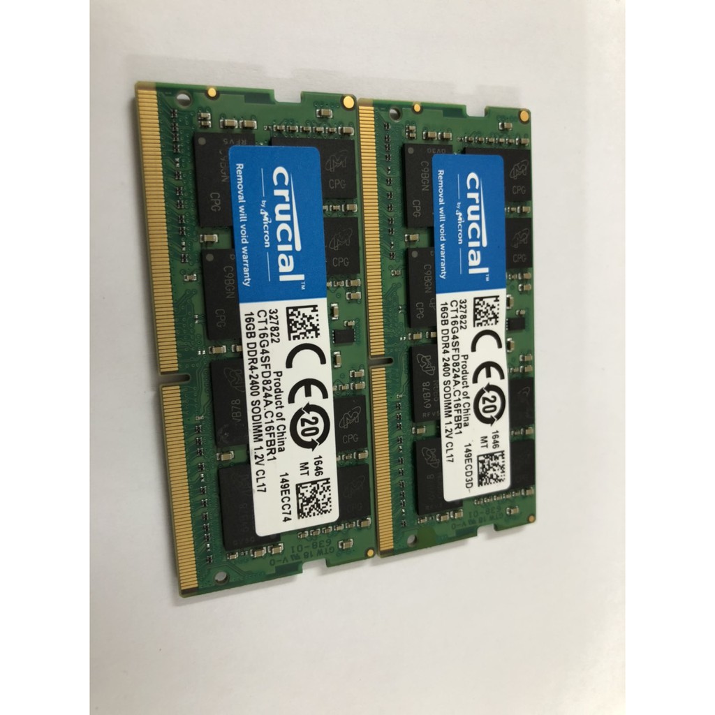 🚀 RAM Laptop 16GB DDR4 Crucial Samsung Hynix Micron Bus 2400MHz 2133MHz 2666MHz 1.2V Dùng Cho MacBook