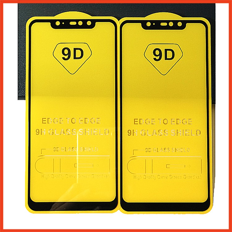 Kính cường lực Xiaomi Redmi Note 6 Pro FULL màn hình, Ảnh thực shop tự chụp ( Tặng kèm bộ giấy lau màn hình ) Taiyoshop6