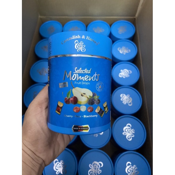 kẹo trái cây Đức C&amp;H hộp giấy 100g