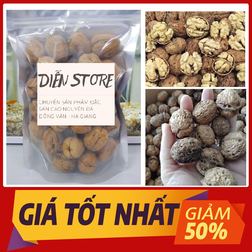 Quả óc chó Đồng Văn, Hà Giang - Loại tốt (Gói 1kg)