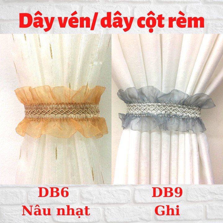 Rèm cửa ❤️ Dây buộc rèm cửa, dây cột rèm, dây vén rèm xinh xắn