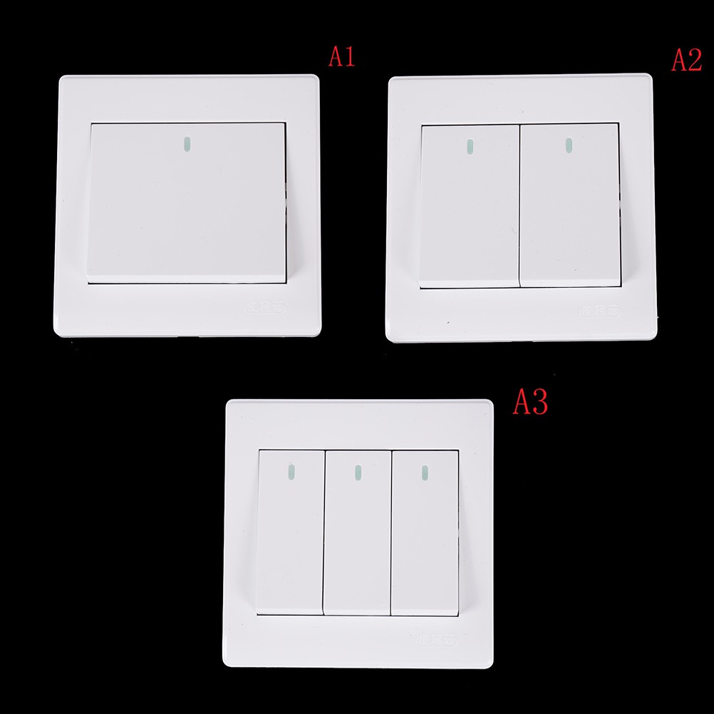Công tắc điện gắn tường 1 chiều nhiều mẫu mã tùy chọn