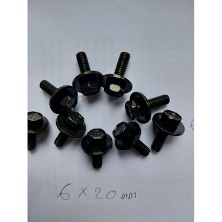 Ốc ren 6mm × 20mm bắt dàn chân sh ab...