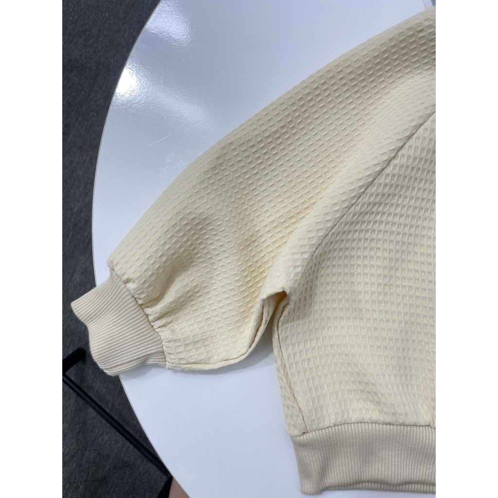 Áo thun trơn dài tay thu đông TTR-Baby soc phong cách Hàn Quốc cho bé trai/bé gái