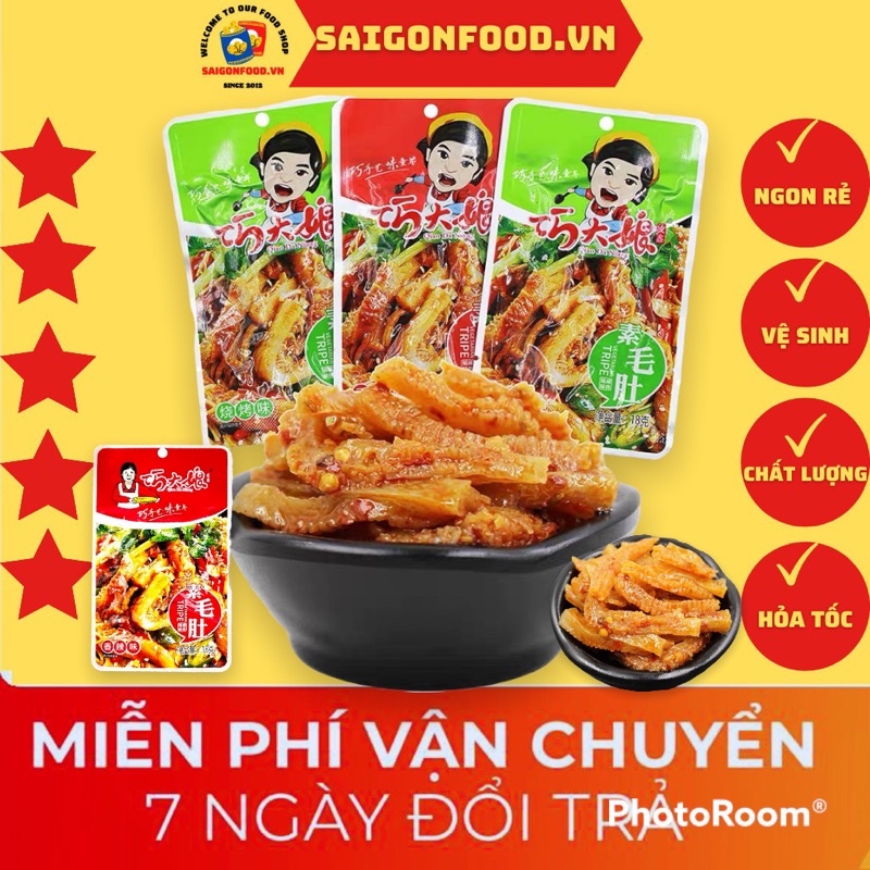 Xách Bò Cay Giòn Tứ Xuyên - Gân Bò Cay Cô Gái Tẩm Vị Ăn Liền  Siêu Thơm Ngon Đậm Vị
