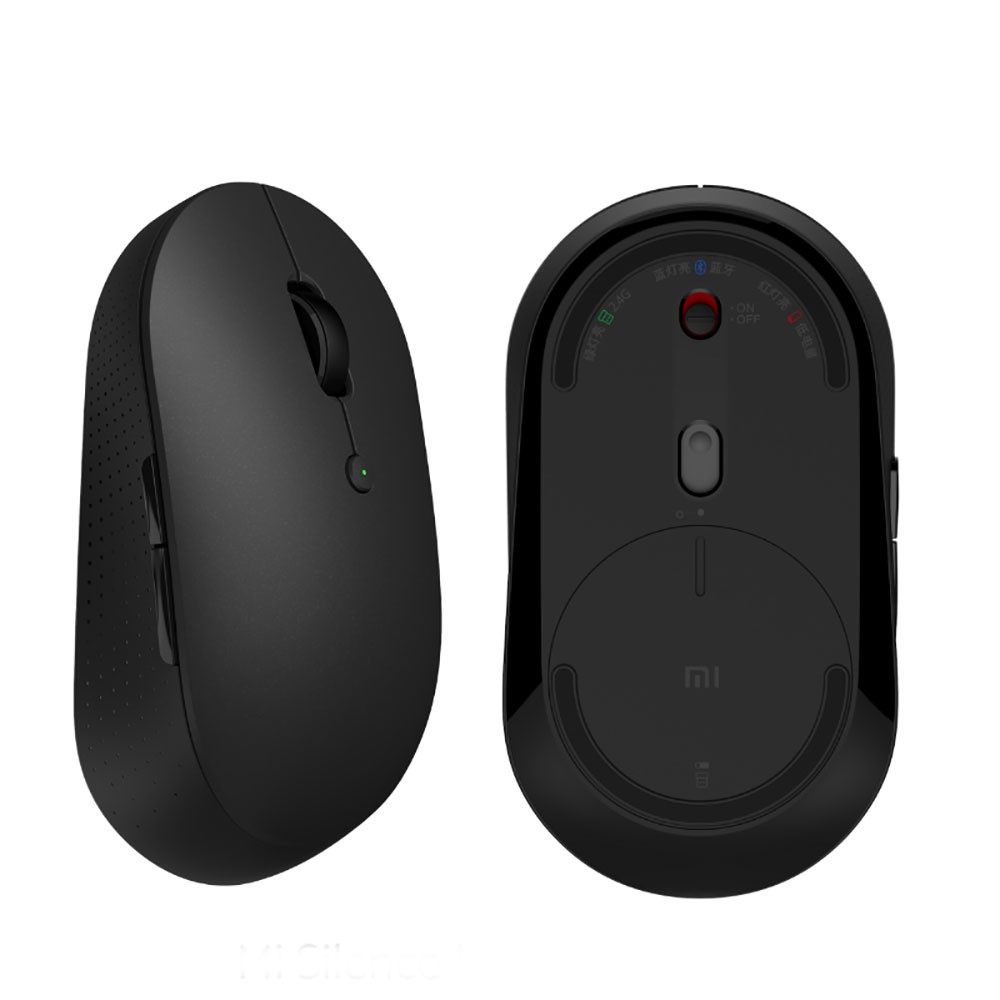 Chuột máy tính không dây Xiaomi Mi Dual Mode Wireless Mouse Silent Edition - Hàng Chính Hãng Digiworld