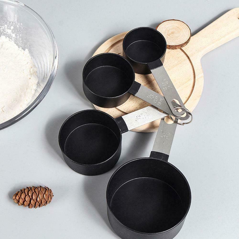 Set 4 Muỗng Đo Lường Sử Dụng Nấu Ăn Chất Lượng Cao