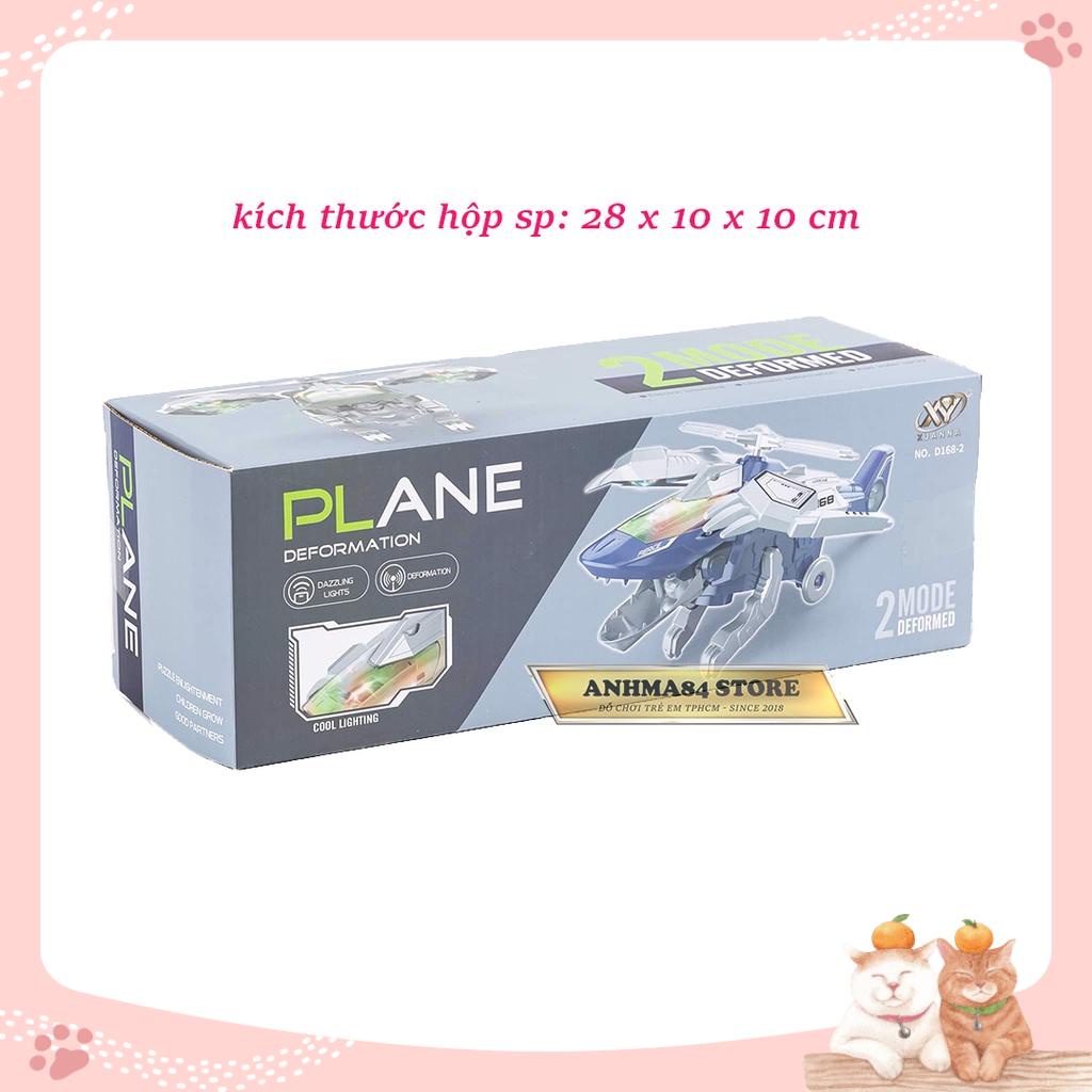Đồ chơi Máy Bay TRỰC THĂNG biến hình - phiên bản cá mập siêu ngầu - có nhạc có đèn - anhma84 store tphcm