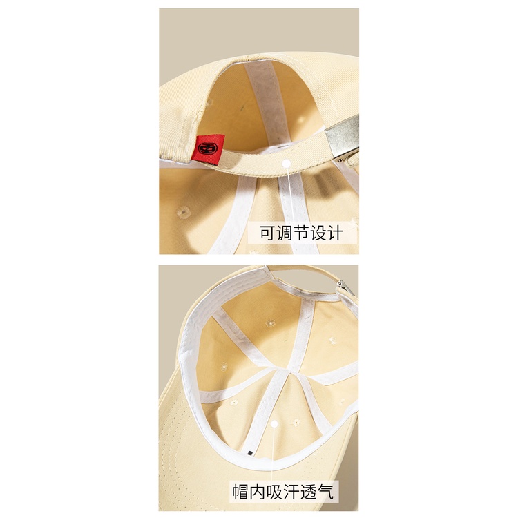 Nón Lưỡi Trai Mềm Thời Trang Retro Đường Phố Hàn Quốc Cho Nữ