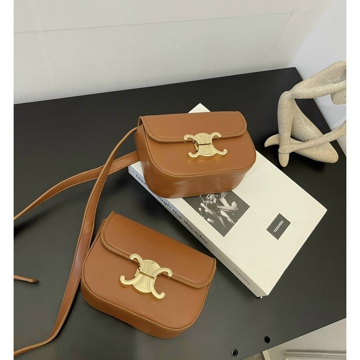 Túi đeo chéo mini, túi xách nữ size 14