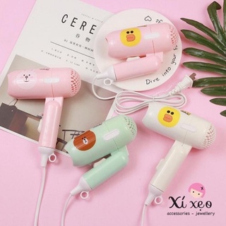 Máy Sấy Tóc Mini gấu vịt