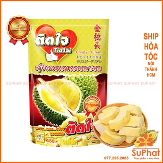 Sầu riêng sấy Tidjai Thái Lan hàng chuẩn 215g