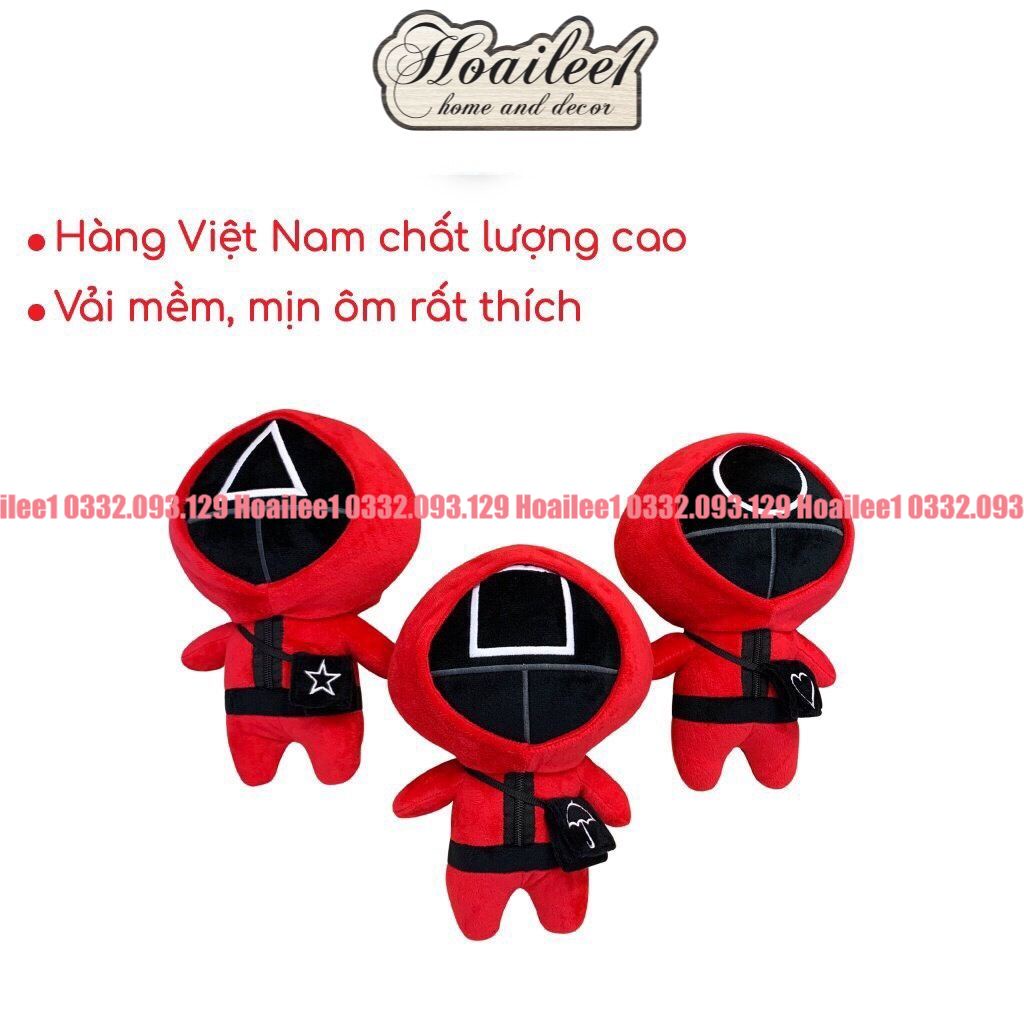 Gấu Bông Trò Chơi Con Mực Squid Game Cao Cấp Kích thước 60cm