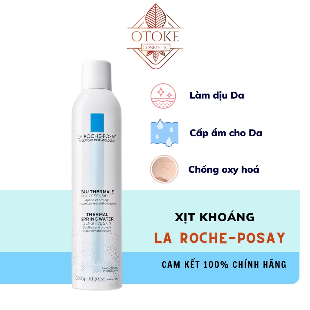 Xịt Khoáng Làm Dịu Và Bảo Vệ Da La RochePosay Thermal Spring Water 300ml