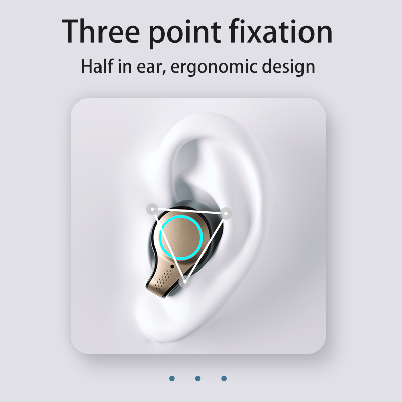 Tai Nghe Không Dây Vitog TWS Kết Nối Bluetooth 5.1 Điều Khiển Cảm Ứng Cho Âm Thanh Nổi