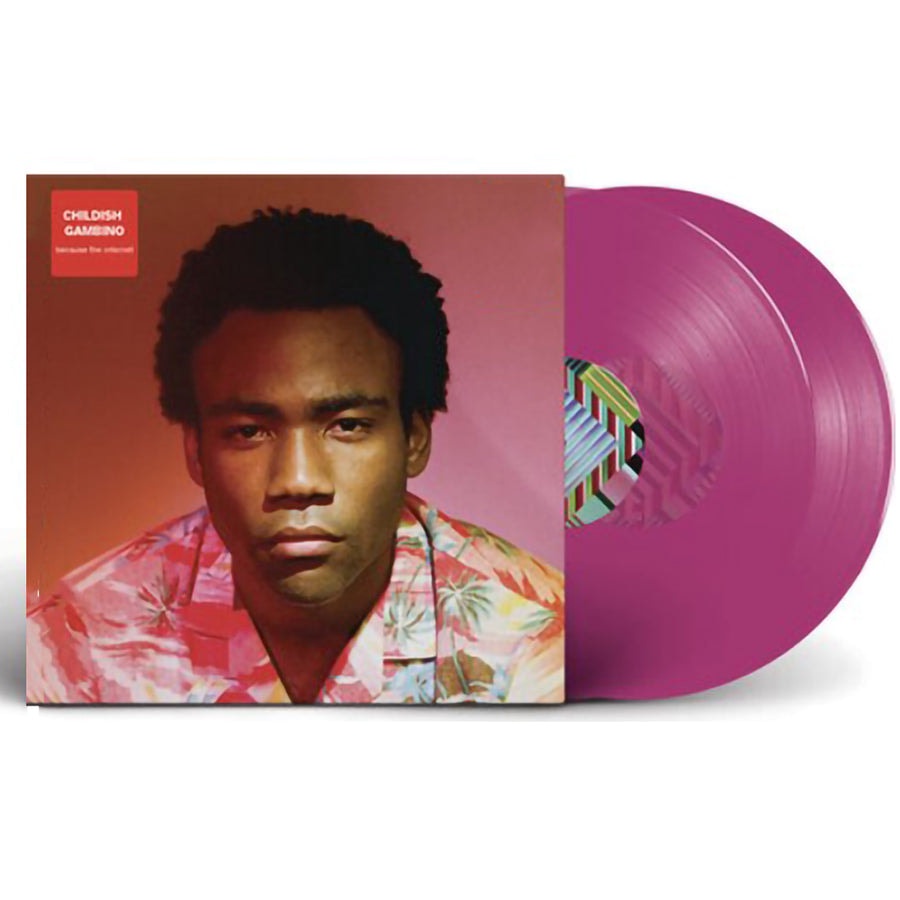Childish Gambino - Because The Internet   Pink Toes Colored Vinyl 2 LP