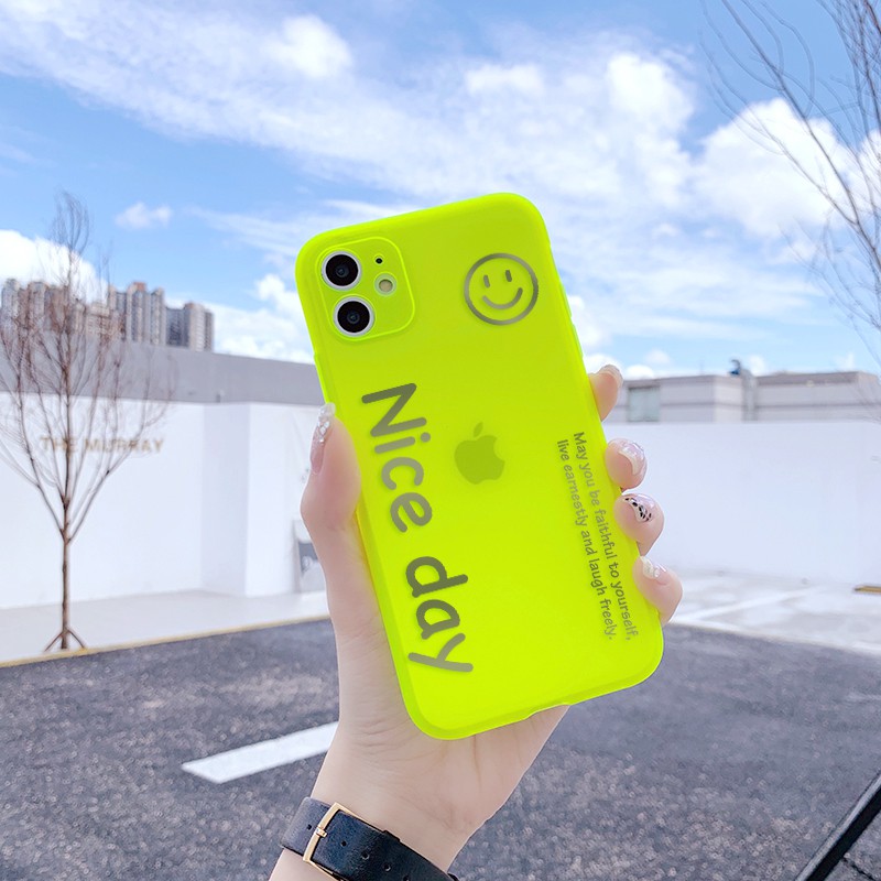 Ốp lưng iphone Laughing neon dẻo mềm 5/5s/6/6plus/6s/6splus/7/7plus/8/8plus/x/xr/xs/11/12/pro/max/plus/promax | BigBuy360 - bigbuy360.vn