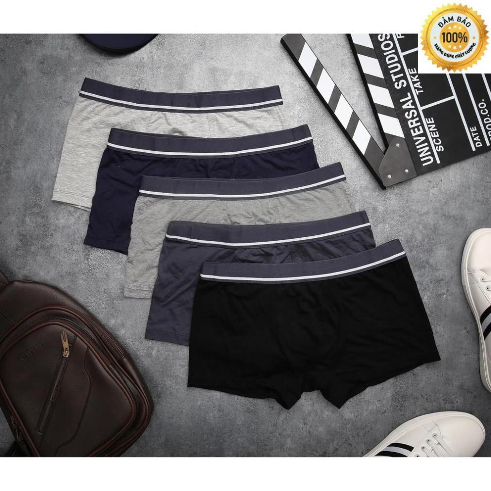 ⚡ Quần lót nam boxer cotton 2 chiều cao cấp ttnam Fashion màu ngẫu nhiên