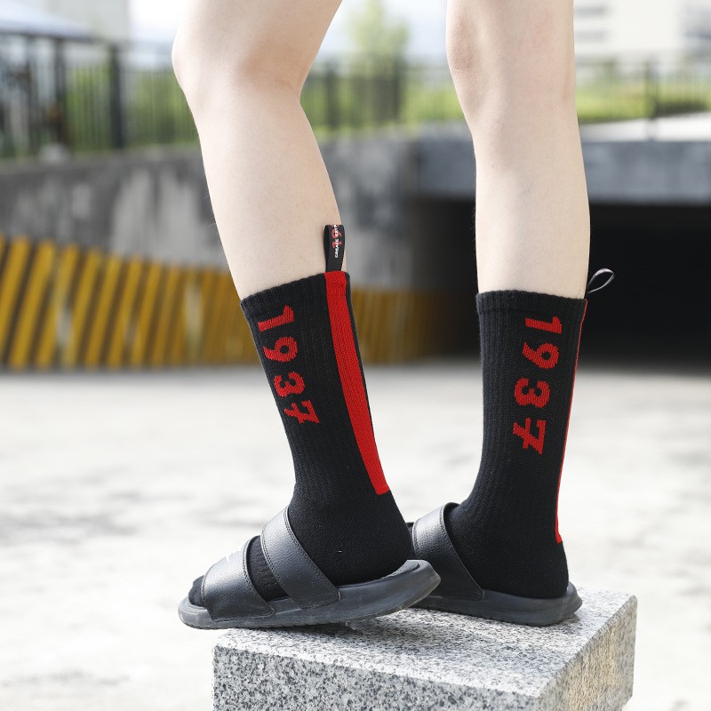 Tất cổ cao 1937 chất dày, êm chân, có túi zip (0098)