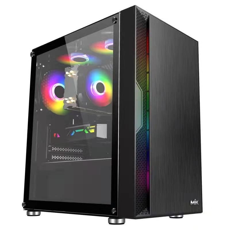 Vỏ case MIK TM06 - Black (led strip ARGB sync main)