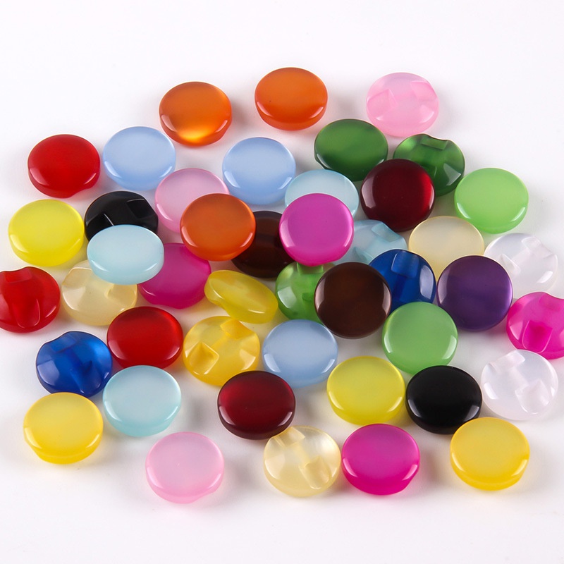Set 100 nút áo nhựa resin cho bé DIY