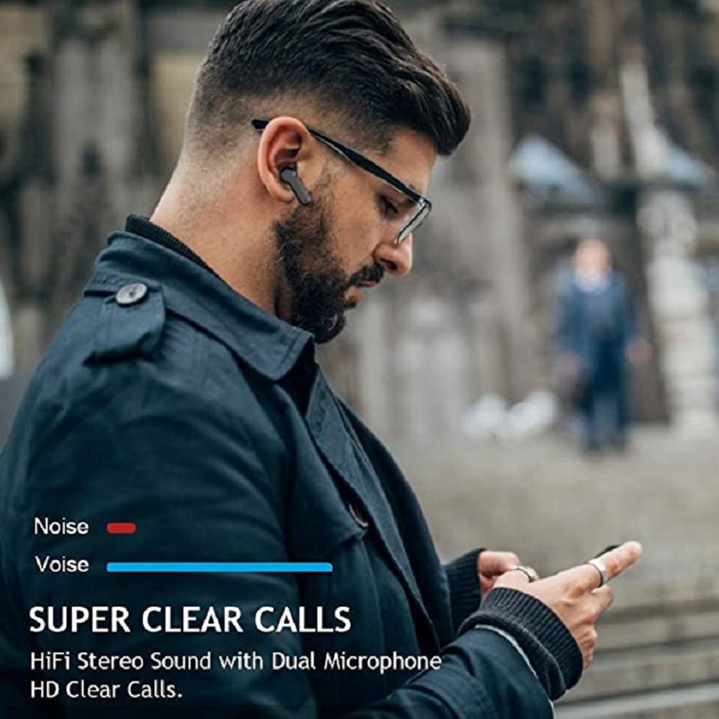 Bộ Tai Nghe Bluetooth 5.0 Tzuzl Tws Âm Thanh Sống Động Chất Lượng Cao | BigBuy360 - bigbuy360.vn